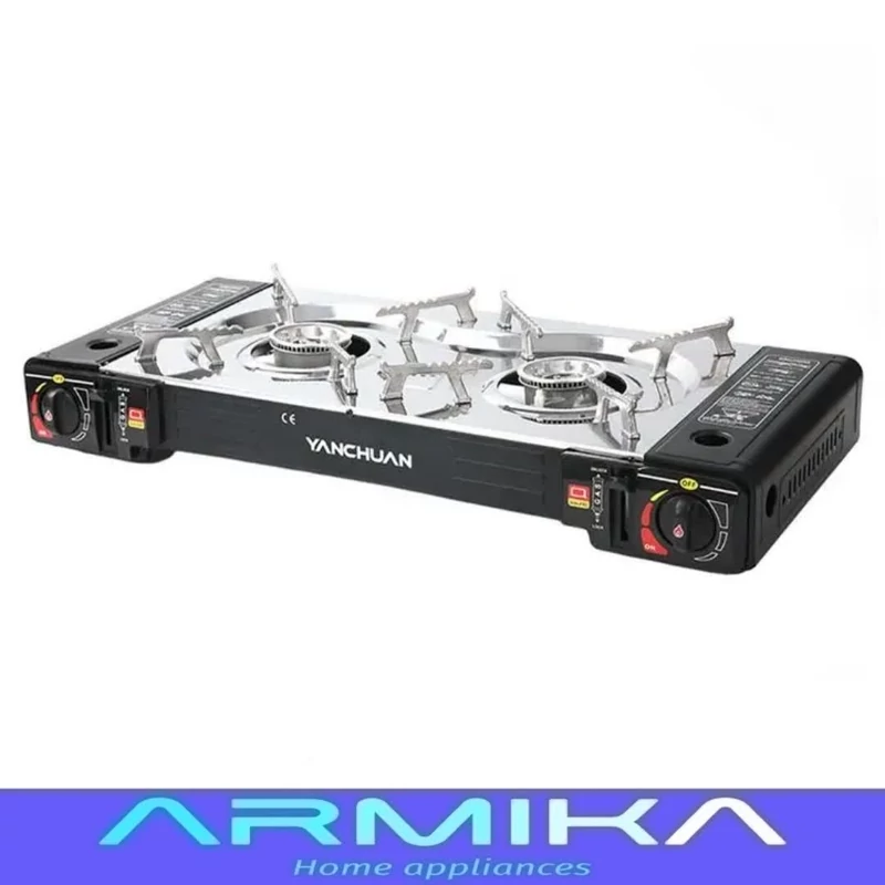 اجاق گاز مسافرتی دو شعله یانچوان yanchuan